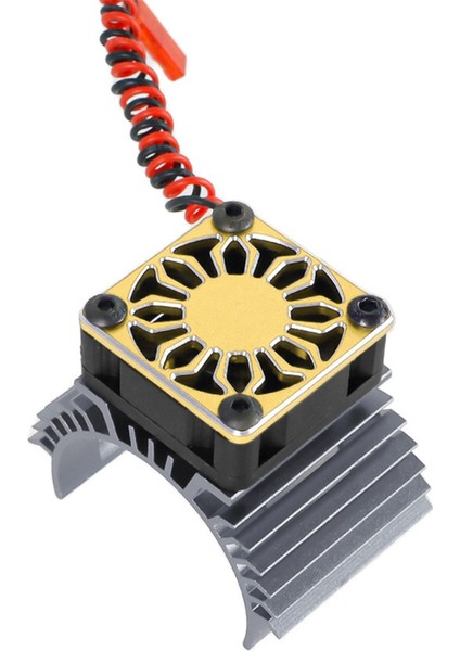 Rc Motor Soğutma Fanı Isı Emici 36MM Rc Araba Için 1/8 1/10 Ölçek Altın (Yurt Dışından) fiyatları