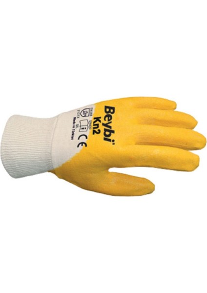 Kn2 Sarı Nitril Paket 12 Adet No:10