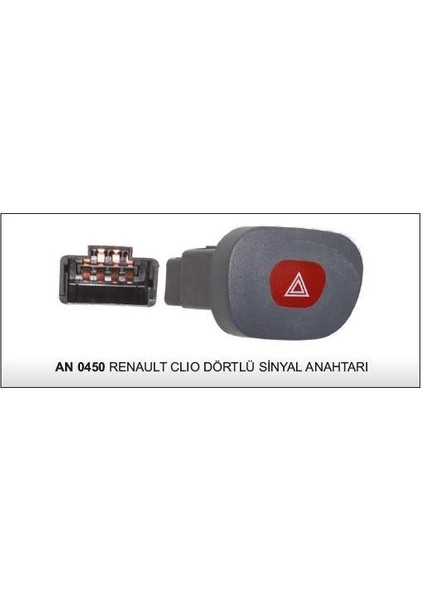 Flaşör Anahtarı Renault Clıo