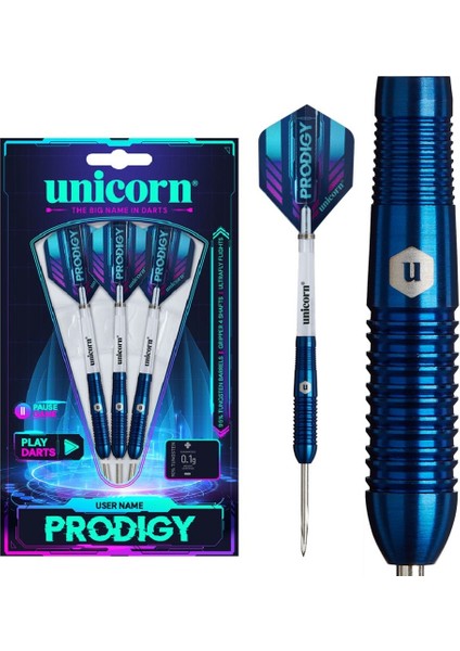 Prodigy 02 % 90 Tungsten Çelik Uçlu Dart Oku