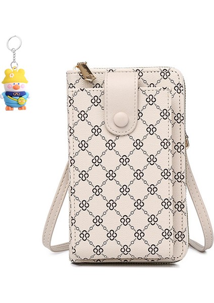Büyük Kapasiteli Cep Telefonu Çantası Bayanlar Tek Omuz Crossbody Çantası Başlangıç Mini Küçük Çanta Basit (Yurt Dışından)
