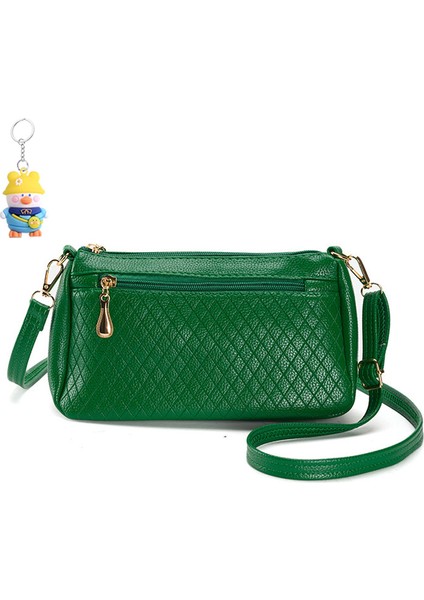 Kadın Moda Cüzdan Omuz Çantası Bayan Crossbody Çanta Fermuarlı Çanta (Yurt Dışından)