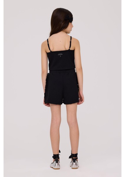 Bg Store Kız Çocuk Siyah Bluz