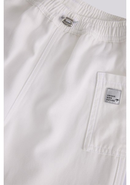 Bg Store Kız Çocuk Beyaz Pantolon