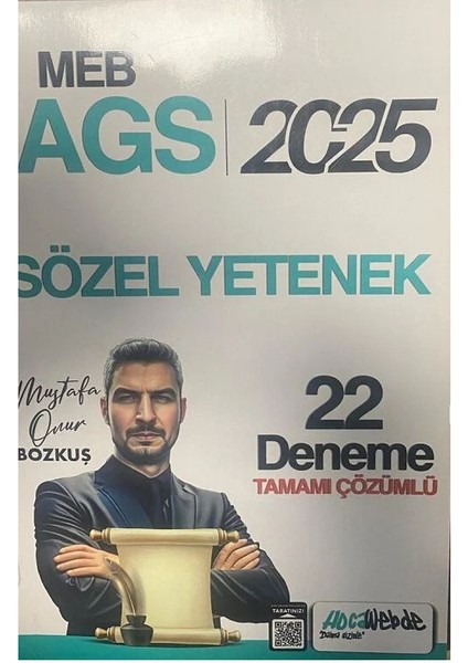Hocawebde 2025 Meb-Ags Sözel Yetenek 22 Deneme Çözümlü