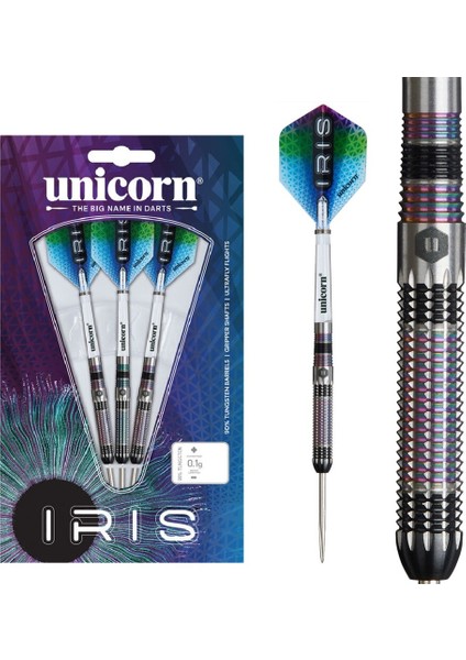Iris % 90 Tungsten Çelik Uçlu Dart Oku