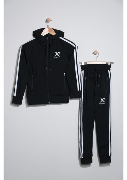 Unisex Dalgıç Kumaş Spor Çocuk Eşofman Takımı ESF.2525