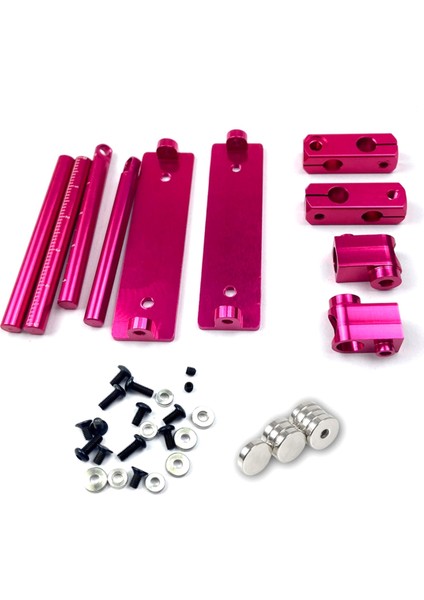 TT01 Pembe Için Rc Araba Gövde Kabuğu Montaj Kiti Için Düz Mıknatıs (Yurt Dışından) fiyatları