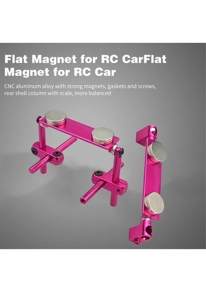 TT01 Pembe Için Rc Araba Gövde Kabuğu Montaj Kiti Için Düz Mıknatıs (Yurt Dışından) fırsatları