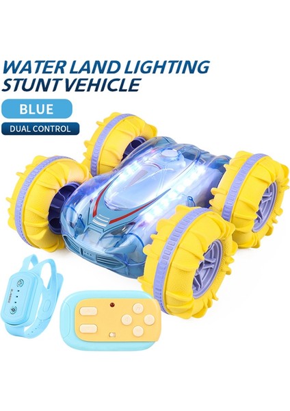 Çift Taraflı Akrobasi Rc Arabası Jest Yuvarlanma Mavi (Yurt Dışından) indirimleri