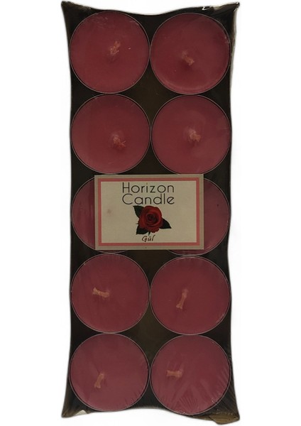 Tealight Gül 10 Lu Mum
