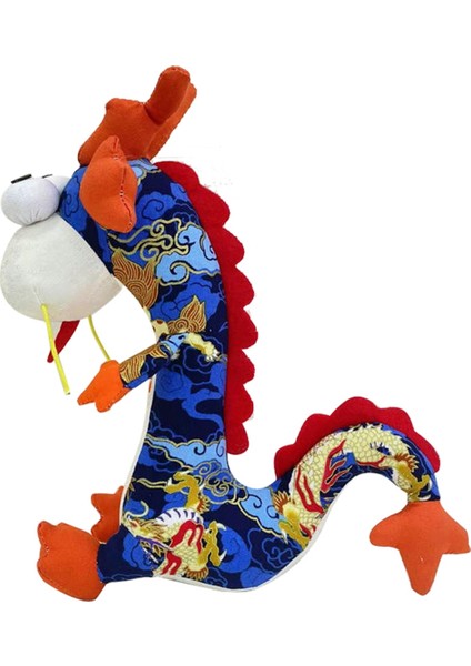 2024 Çin Ejderhası Peluş Doldurulmuş Hayvan, Doldurulmuş Ejderha Peluş Toplu, B (Yurt Dışından)