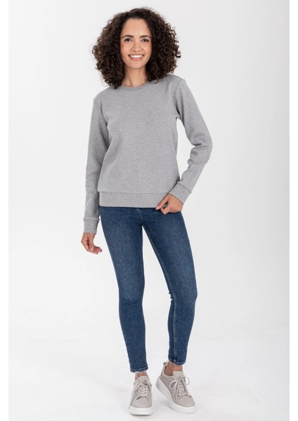 Interlong Yuvarlak Yaka Uzun Kollu Regular Fit Sweatshirt