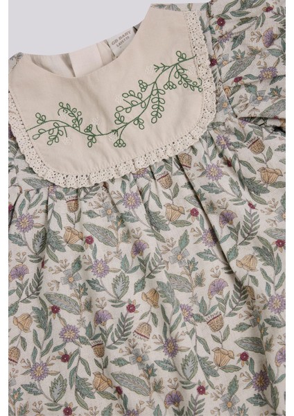 Bg Store Kız Bebek Desenli Tulum
