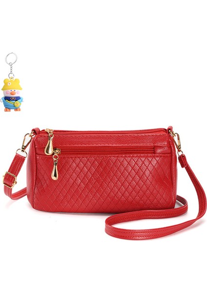 Kadın Moda Cüzdan Omuz Çantası Bayan Crossbody Çanta Fermuarlı Çanta (Yurt Dışından)
