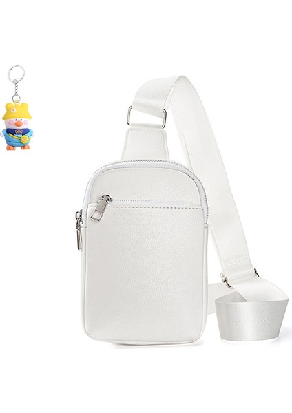 Erkek Göğüs Çantası Crossbody Çantası Mini Telefon Çantası Gündelik Küçük Çanta Spor Açık Sırt (Yurt Dışından)