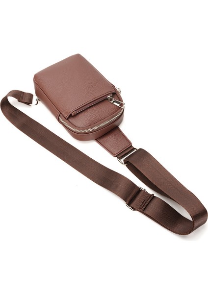 Erkek Göğüs Çantası Crossbody Çantası Mini Telefon Çantası Gündelik Küçük Çanta Spor Açık Sırt (Yurt Dışından) indirimleri