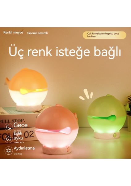 Ahşap Balık Gece Işığı Çocuk Odası Aydınlatma Gece Işığı Yatak Odası Atmosfer Işığı Pat Işık (Yurt Dışından)