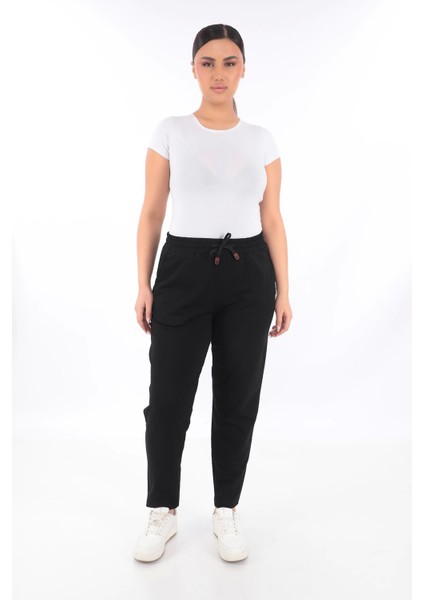 Büyük Beden Cepli Beli Lastikli Eşofman Altı fiyatları