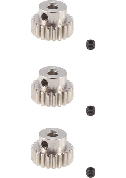 3 Adet 3.175MM Şaft Metal Pinyon Motor Dişlisi, 21T (Yurt Dışından) fiyatları