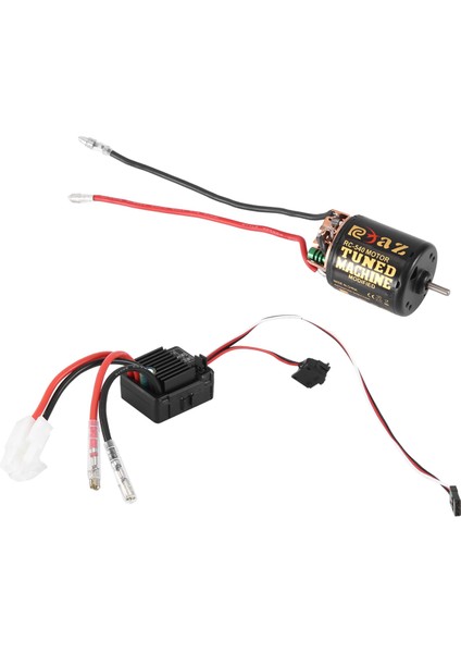 540 Fırçalı Motor 55T 1060 Fırçalı Esc ile Rc 1/10 Paletli Araba Için (Yurt Dışından) fırsatları
