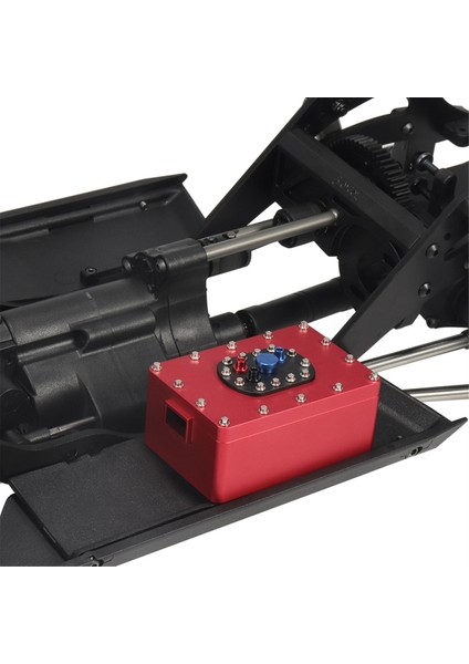 Metal Tırmanma Arabası Alıcı Kutusu Yakıt Tankı 1/10 Rc SCX10 D90 Mavi (Yurt Dışından) fırsatları