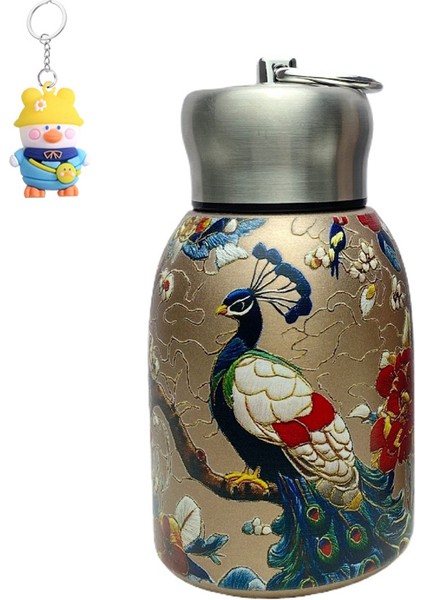 Büyük Kapasiteli Taşınabilir 304 Paslanmaz Çelik Küçük Şişman Su Bardağı Küçük Göbek Bardağı Hediye Su Bardağı Kadın Termos Bardağı (Yurt Dışından)