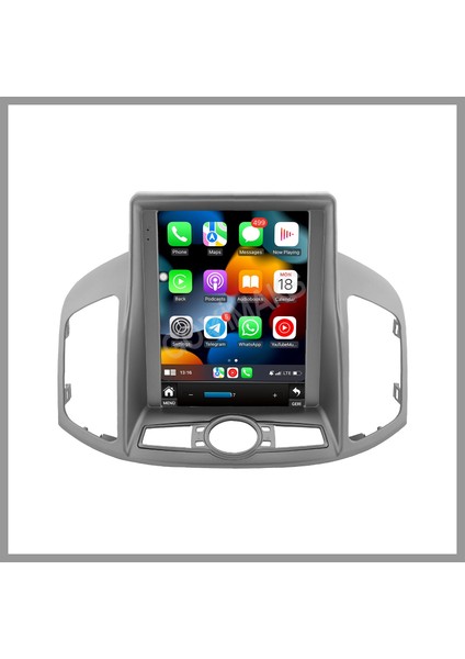 Chevrolet Captiva 2012-2015 Tesla 8 GB Ram 128 GB Hafıza Androıd Multımedıa Teyp