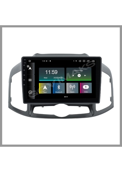 GOVİMAKS CHEVROLET CAPTIVA 2012-2016 8 GB RAM 128 GB HAFIZA ANDROID MULTIMEDIA TEYP