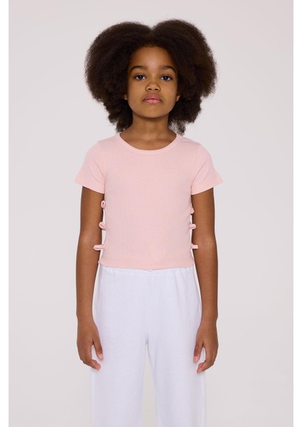 Bg Store Kız Çocuk Pembe Tshirt