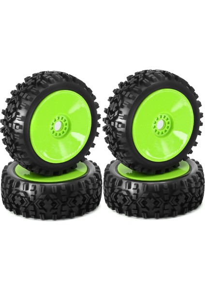 4 Adet 1/8 Rc Tekerlek Lastiği 120/112MM 1/8 Rc Araba Için, Yeşil (Yurt Dışından) modelleri