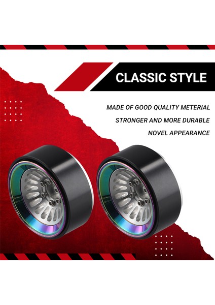 Rc Paletli Araba Axial TRX4M SCX24 Için Tekerlek Göbeği Jantları, Siyah ve Çok Renkli (Yurt Dışından) indirimleri