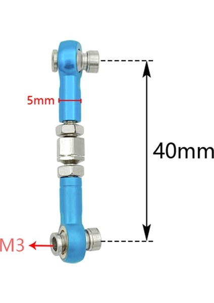 Slash 1/10 Rc Araba Parçası Kırmızı Için Kamber Bağlantı Çubuğu Bağlantı Seti (Yurt Dışından) modelleri