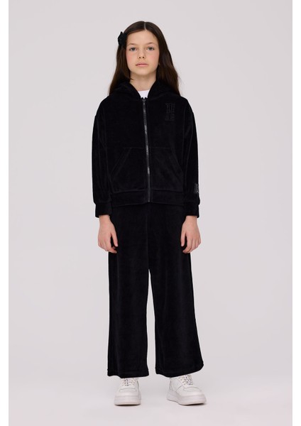 Kız Çocuk Siyah Eşofman Üstü fırsatları