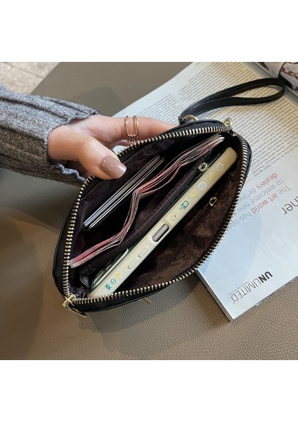 Bayan Cüzdan Kadın Uzun Çok Fonksiyonlu El Çantası Moda Çift Fermuarlı Kart Tutucu Cep Telefonu Çantası (Yurt Dışından) fırsatları