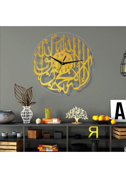 Akrilik Oturma Odası Dekorasyon Hediyesi Altın (Yurt Dışından) indirimleri