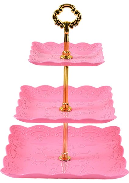 Cupcake Stand Cake Stand 3 Tier Tepsisi Duş Partisi Cadılar I Altın (Yurt Dışından)