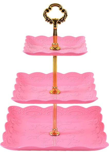 Cupcake Stand Cake Stand 3 Tier Tepsisi Duş Partisi Cadılar I Altın (Yurt Dışından)