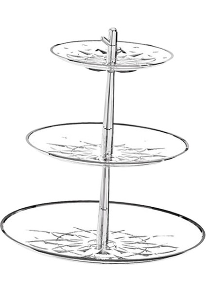 Pasta Standı Tepsisi 3 Katman Tepsisi Şeffaf (Yurt Dışından) fırsatları