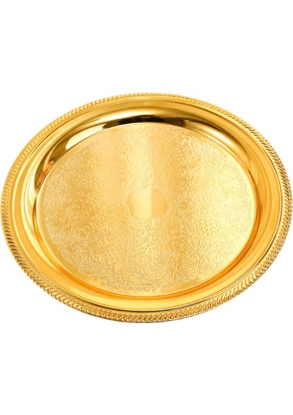 Alüminyum Alaşım Yemek Tabağı 20 cm Için Depolama Tepsisi (Yurt Dışından)