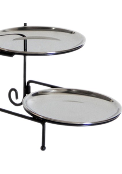 3 Katman Tepsisi Cupcake Stand Stand Snack Tepsisi Kullanılabilir Çıkarılabilir I Tepsisi Ev Için Doğum Günü Dekor (Yurt Dışından)