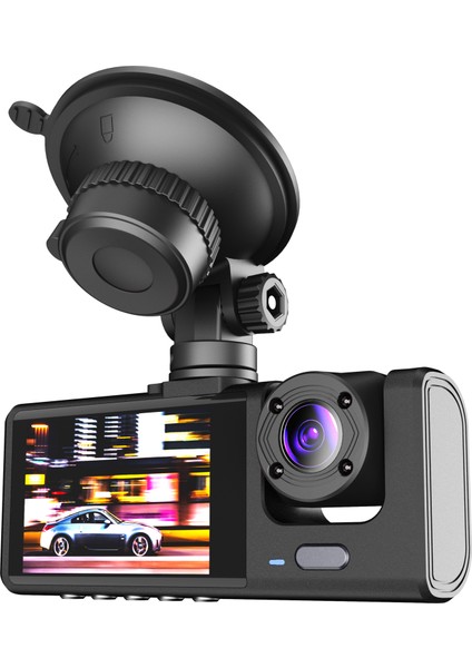 AV-C233 3 Kameralı 2mp Full Hd LCD Ekranlı Geniş Ekranlı Araç Kamerası fiyatları