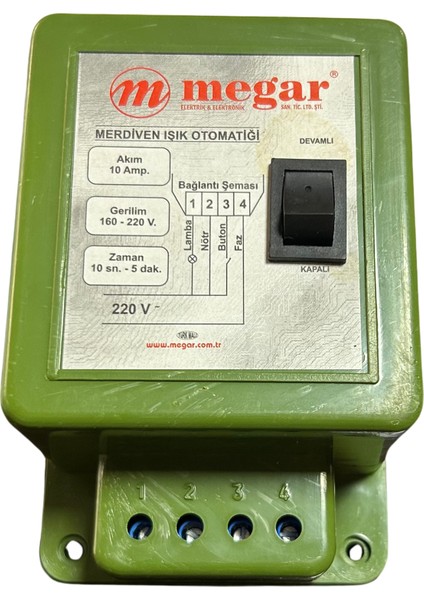 Merdiven Işık Otomatiği