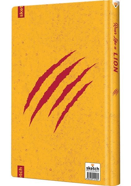 13x21 Sert Kapak Defter Çizgili Tarihsiz Not Defteri