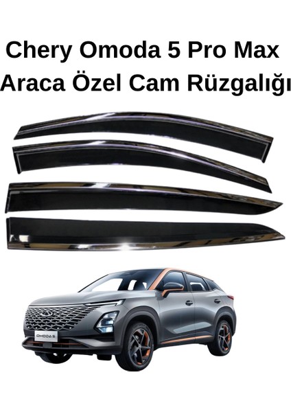 Chery Omoda 5 Pro Max Araca Özel Cam Rüzgarlık Siyah
