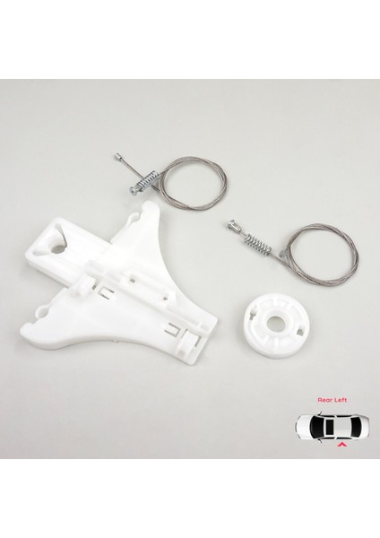 VW Passat B5 B5.5 3B 3BG Skoda Superb MK1 3U 3B5839461 İçin Sol Arka Cam Kriko Tamir Seti