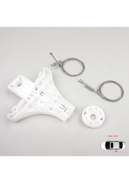 VW Passat B5 B5.5 3B 3BG Skoda Superb MK1 3U 3B5839461 İçin Sol Arka Cam Kriko Tamir Seti fiyatları