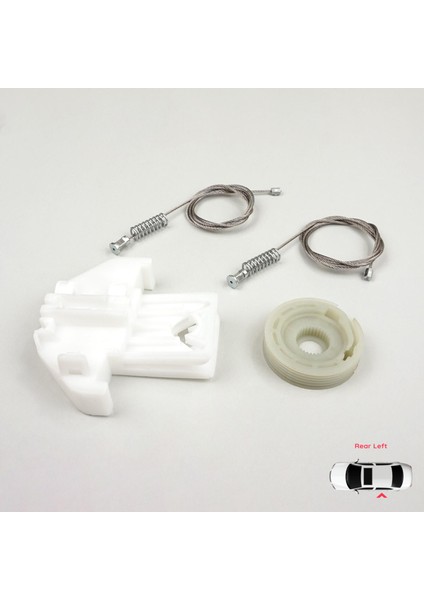 Ford Focus MK1 1998-2005 4/5 Kapı Hatchback Sedan Wagon 1143005 İçin Arka Sol Cam Kriko Tamir Seti modelleri