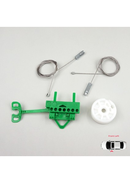 Fiat Linea 323 110 2007-2018 51892561 İçin Elektrikli Ön Sol Kapı Cam Kriko Tamir Seti fiyatları