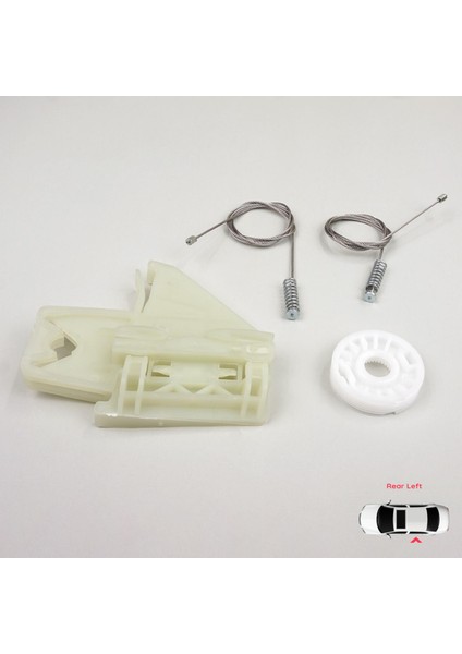 Skoda Octavia MK2 A5 1Z 2004-2013 4/5-Kapı 1Z0839655 İçin Elektrikli Arka Sol Cam Kriko Tamir Seti